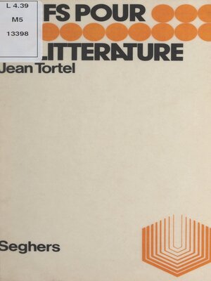 cover image of La littérature